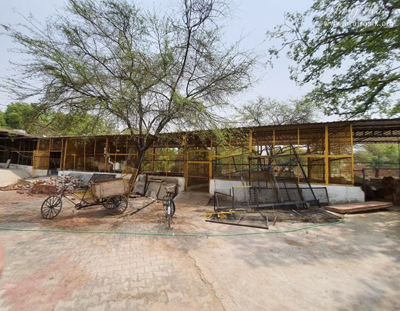 Inside view of Radha Bavdi in Vrindavan.