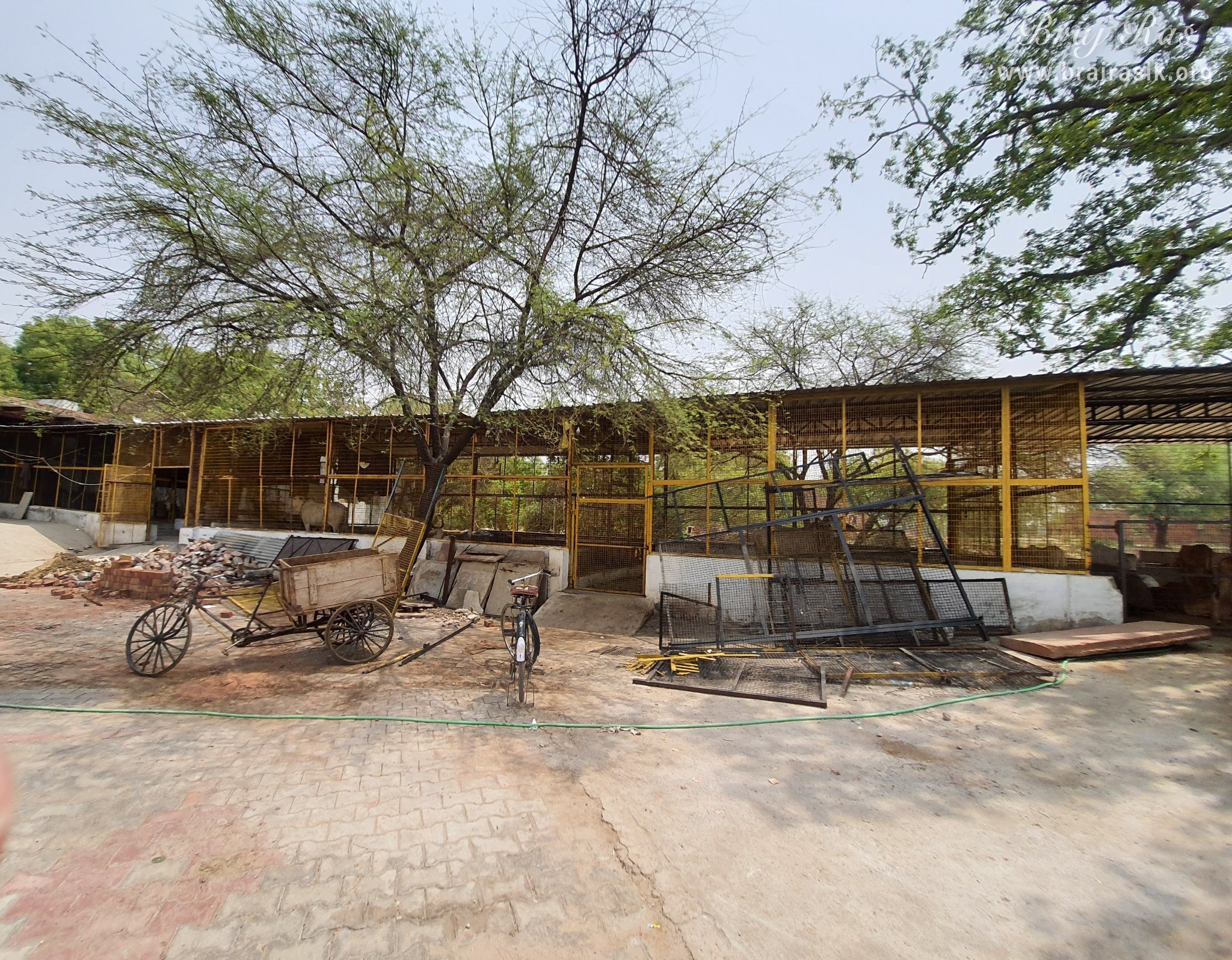 Inside view of Radha Bavdi in Vrindavan.