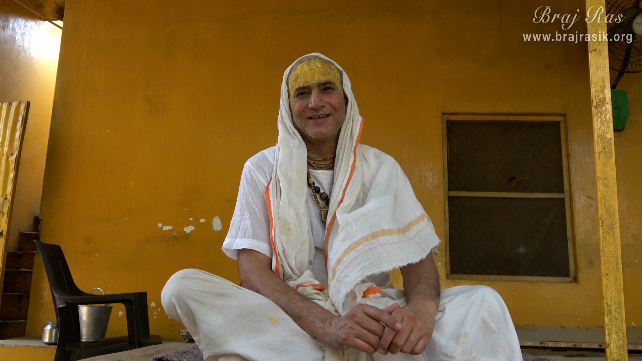Darshan of Shri Sohni Sharan Ji of Radha Bavdi in Vrindavan.