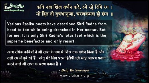 कवि नख शिख वर्णन करें रमे रहें रिषि रंग - ब्रज के दोहे