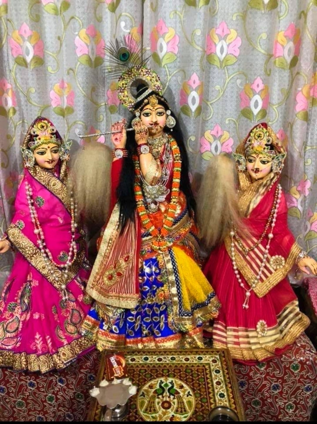 Vanshichor or Banshi Chor (who stolen flute of Krishna) Radharani at Nidhivan, Vrindavan 