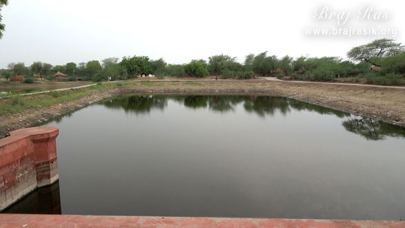Nice view of Yashoda Kund in Nandgaon.
