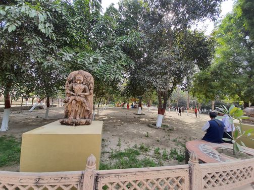 Raman Van near Ramanreti, Gokul, Mahavan.