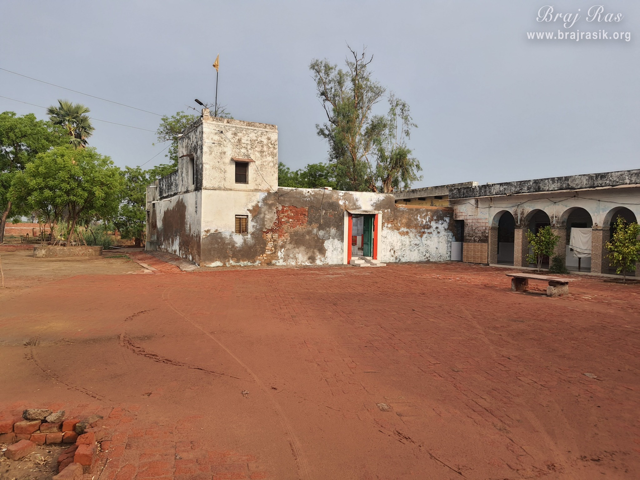 View of Nand Baithak in Nandgaon.
