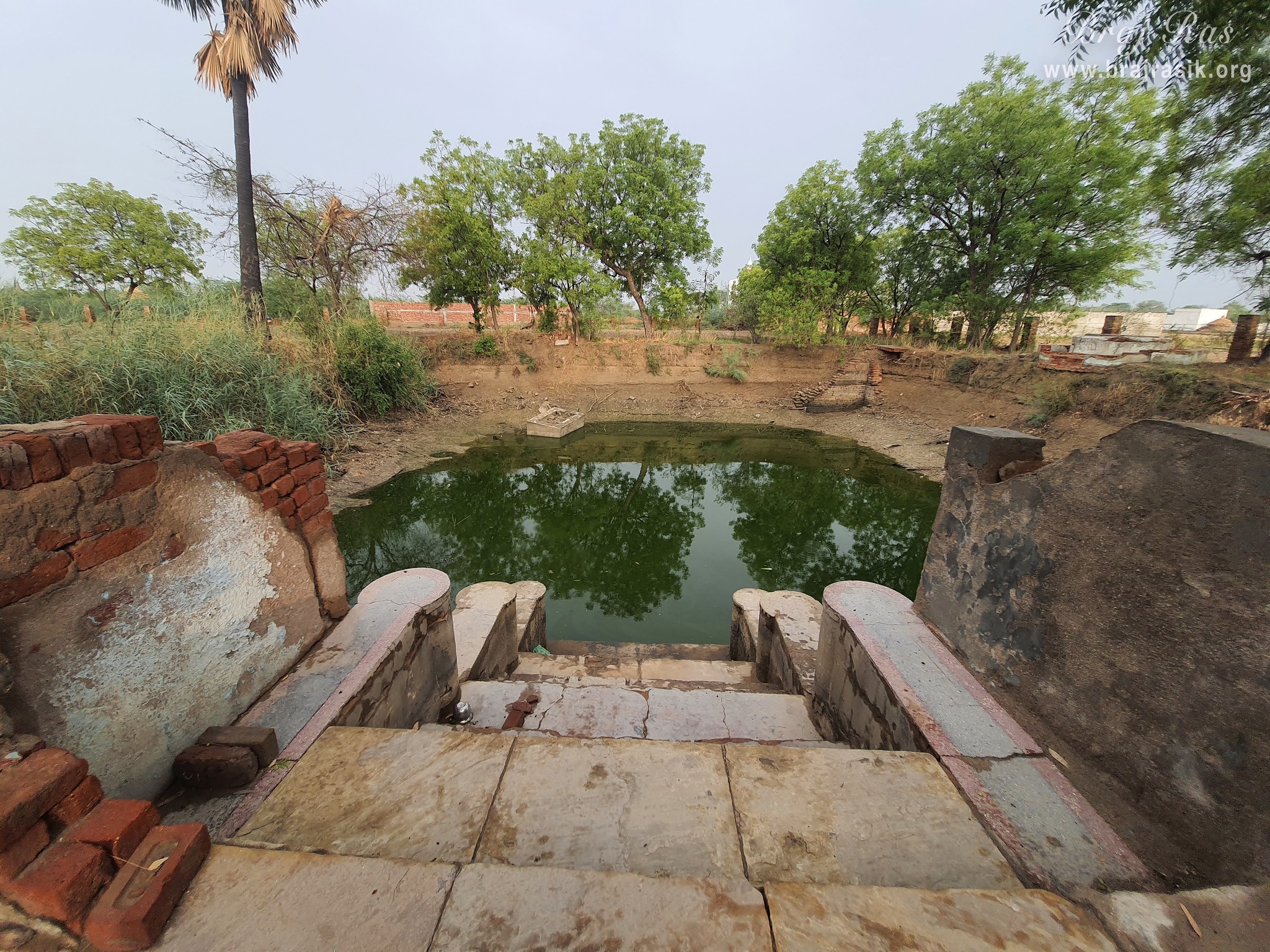 View of Nand Kund in Nandgaon.