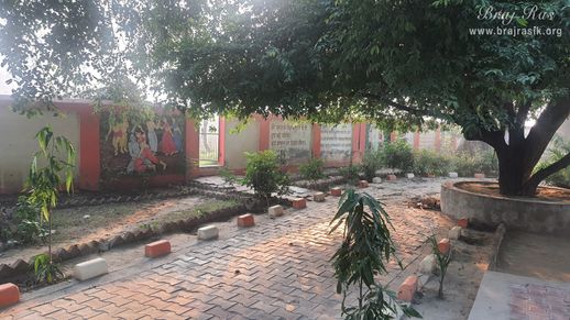 View of the beautiful surrounding of the marriage place of Shri Radha Krishn in Bhandirvan.