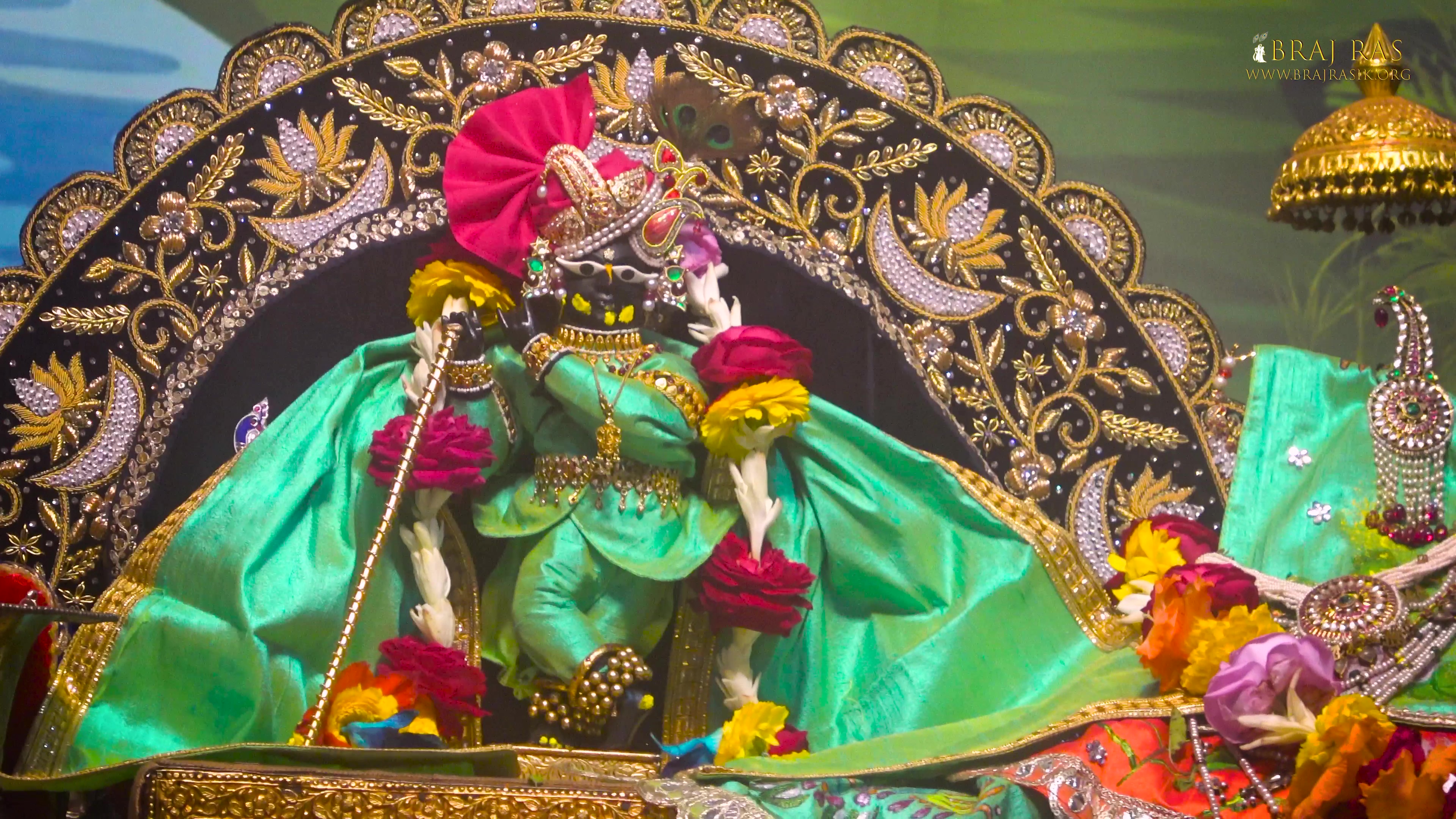 Shri Radharaman Lal Darshan of Pre Holi