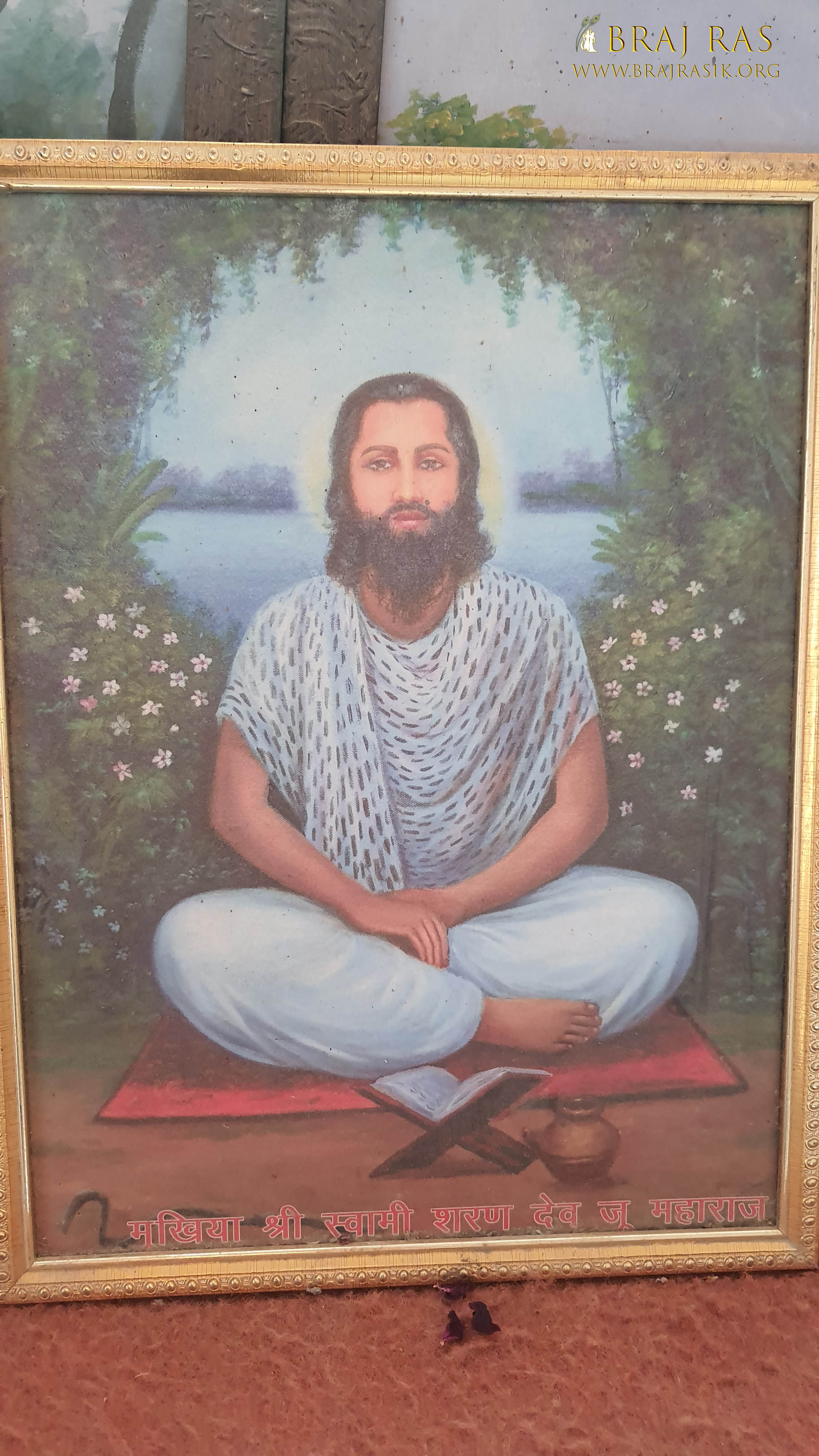 Darshan of Shri Sharan Dev Ji at Narad Kund, Govardhan