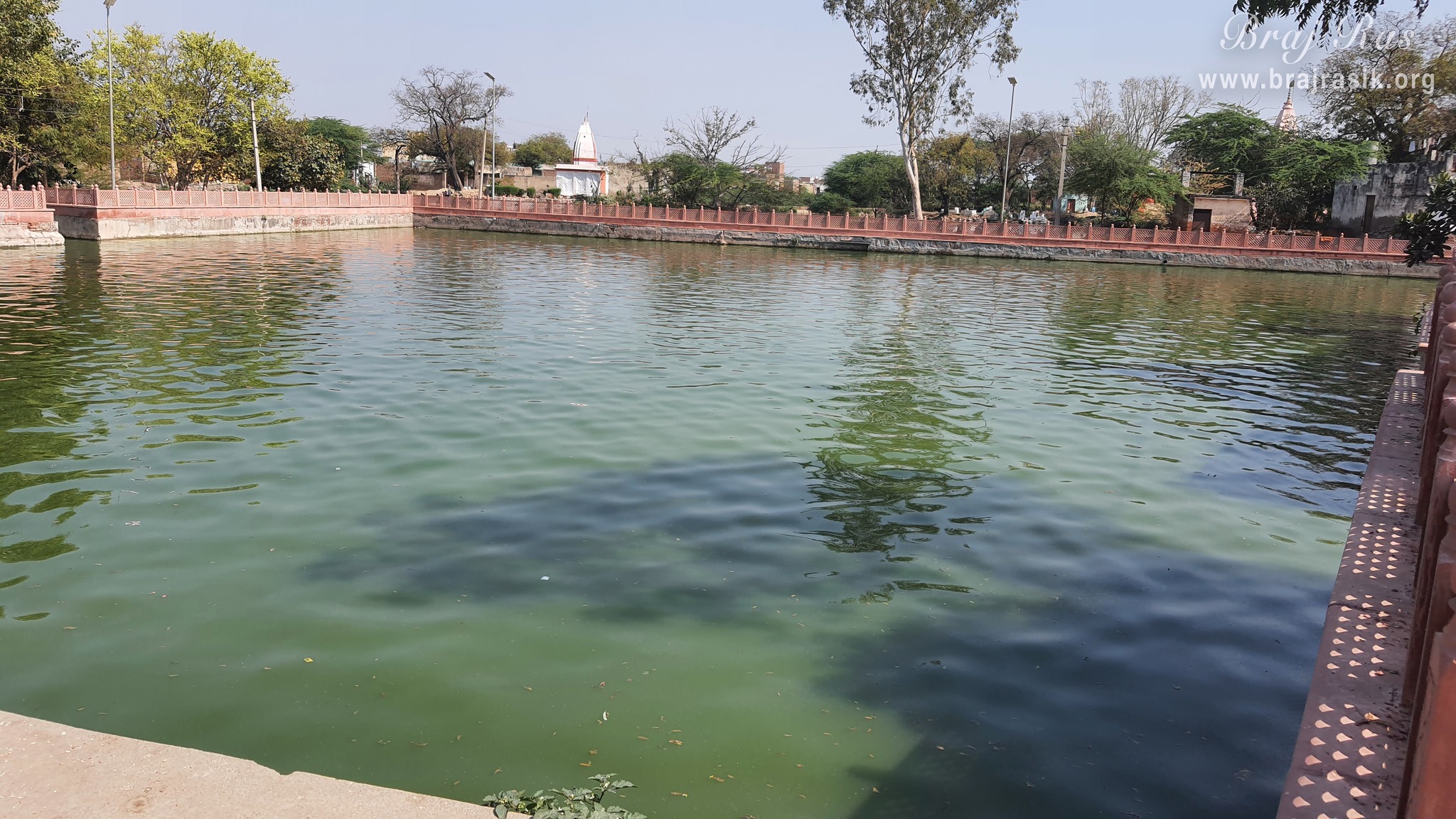 View of Krishn Kund in Madhuvan - Braj.