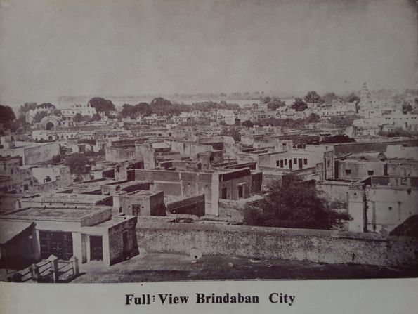 Old View of Vrindavan City