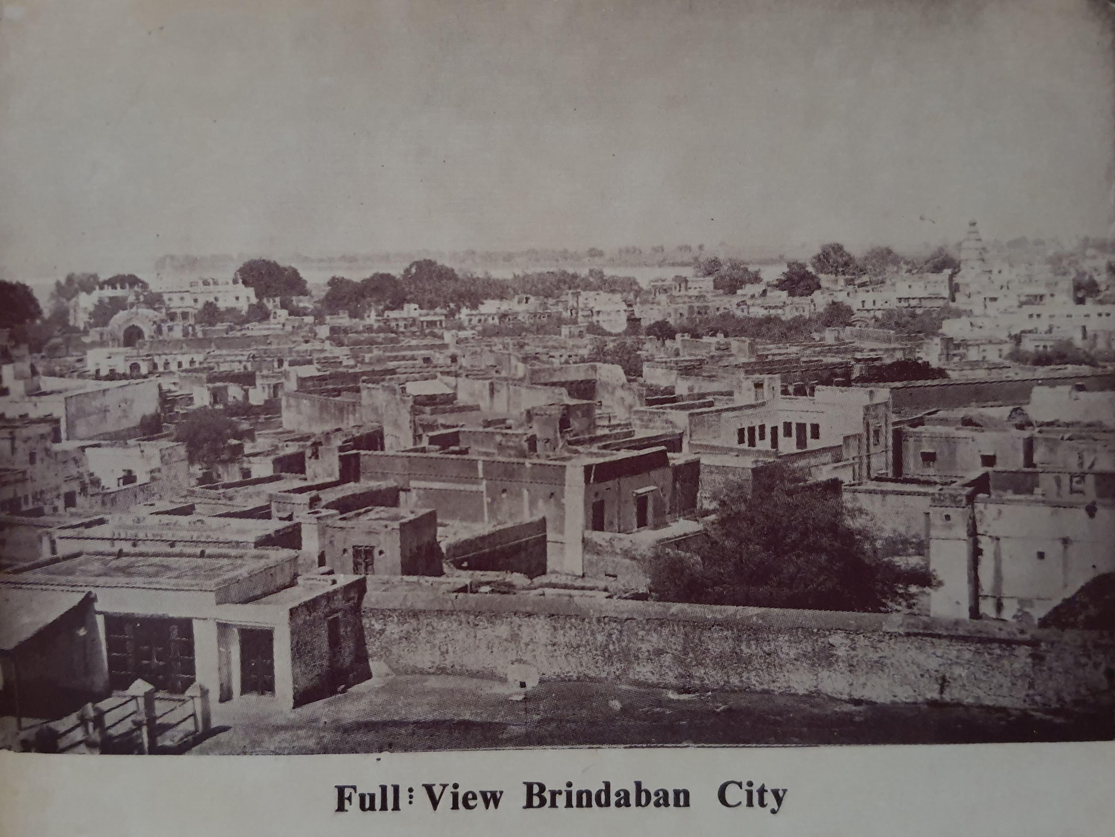 Old View of Vrindavan City