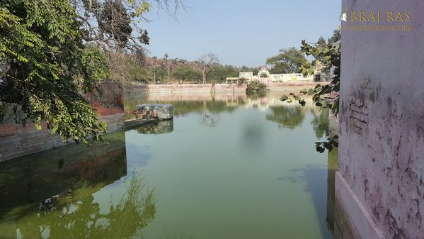 Nice View of Govardhan hill near Govind Kund