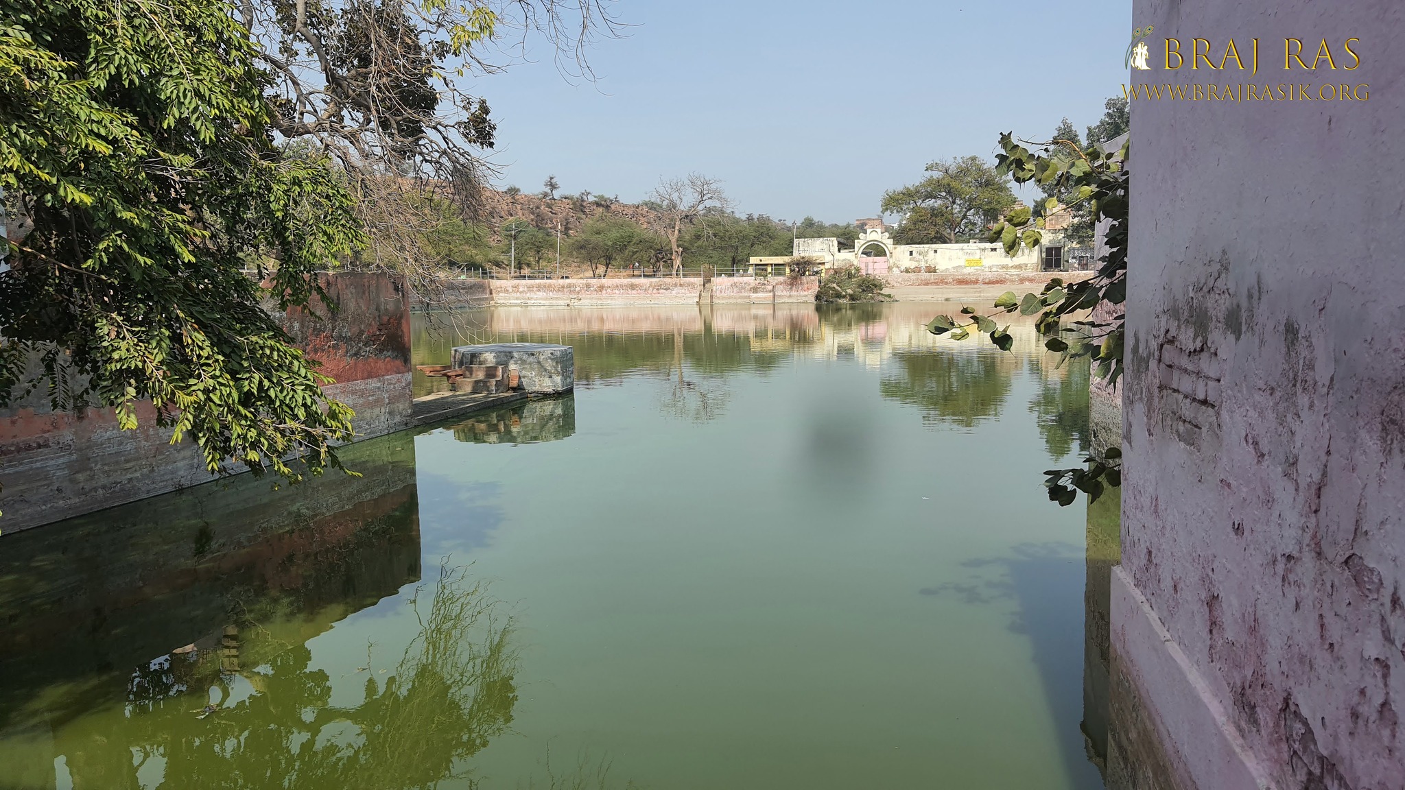 Nice View of Govardhan hill near Govind Kund
