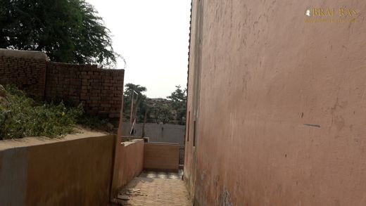 View of Govardhan hill near Raghav Pandit's Cave, Govardhan.