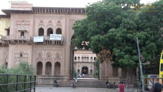 A nice view of Jaipur Temple, Vrindavan.