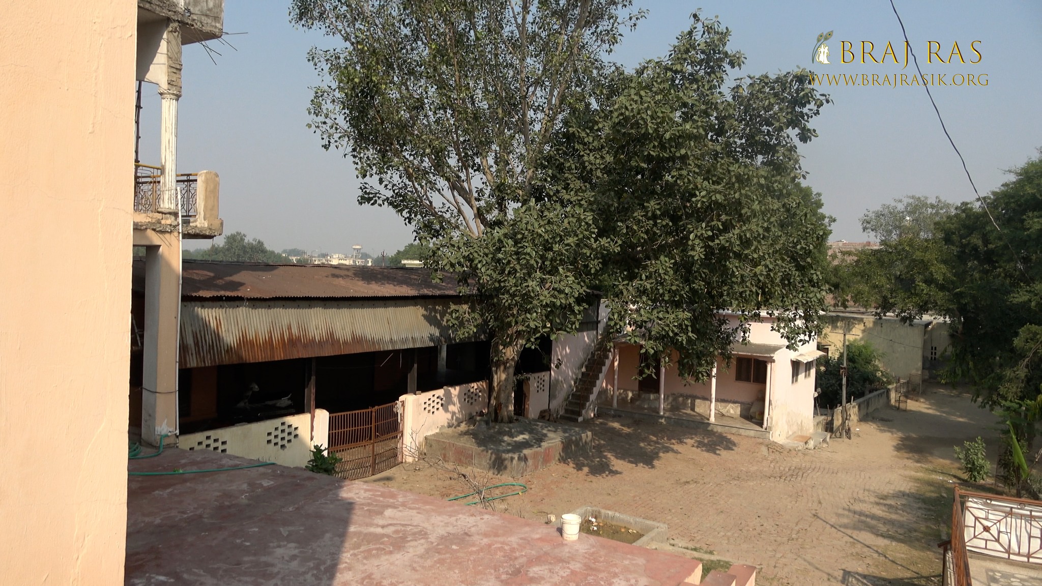 View of Surroundings of Shri Bhatraund Bihari Temple, Vrindavan.
