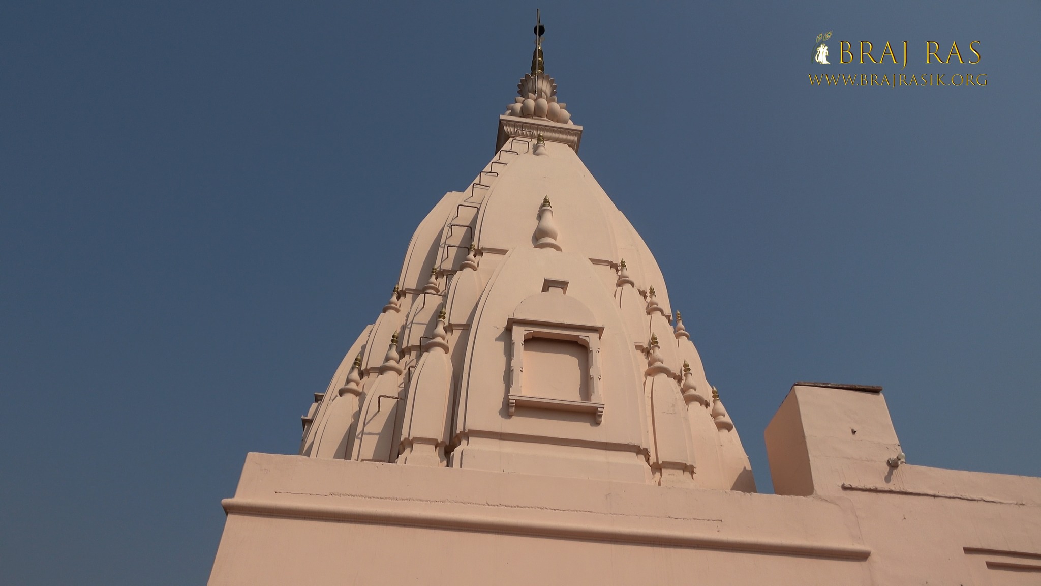 View of Shri Bhatraund Bihari Temple, Vrindavan.
