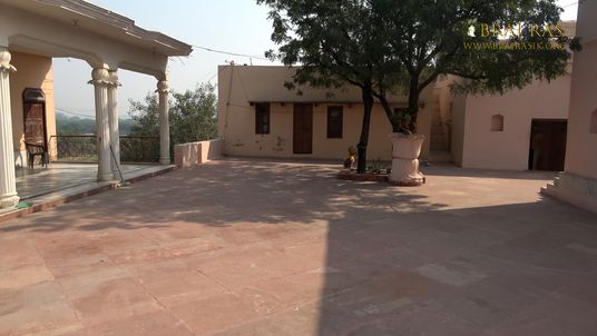 Inside view of Shri Bhatraund Bihari Temple, Vrindavan.