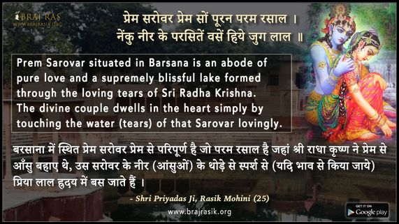 Prem Sarovar Prem Son Pooran Param Rasaal - Shri Priyadas Ji, Rasik Mohini (25)