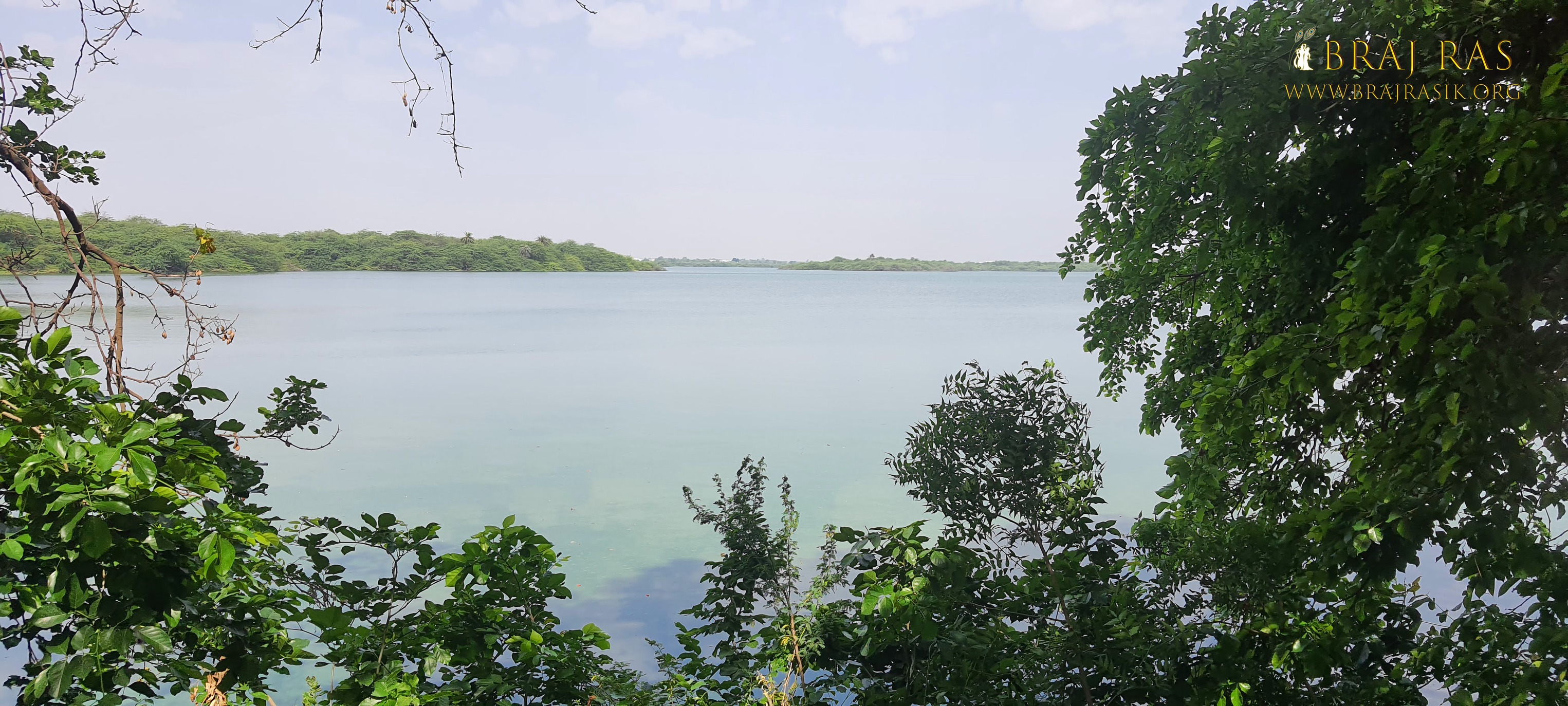 Nice view of Keetham lake at Soor Kuti, Runkata.