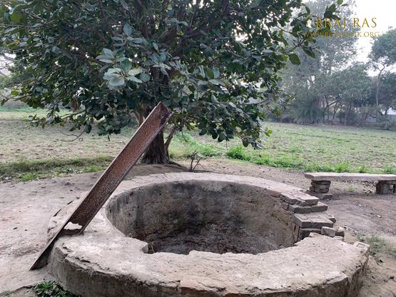 View of a well in Shri Lalita Bagh, Vrindavan.