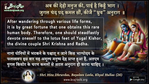 Ab Ki Dehi Manuj Ki - Shri Hita Dhruvdas, Bayalees Leela, Khyal Hullas (26)