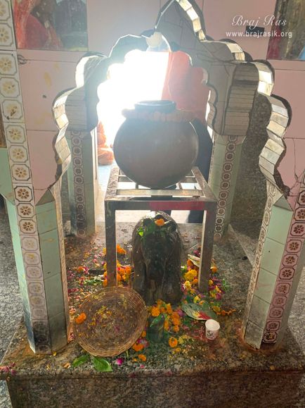 Darshan of Nandi in Shri Chakreshwar Mahadev Temple, Govardhan.