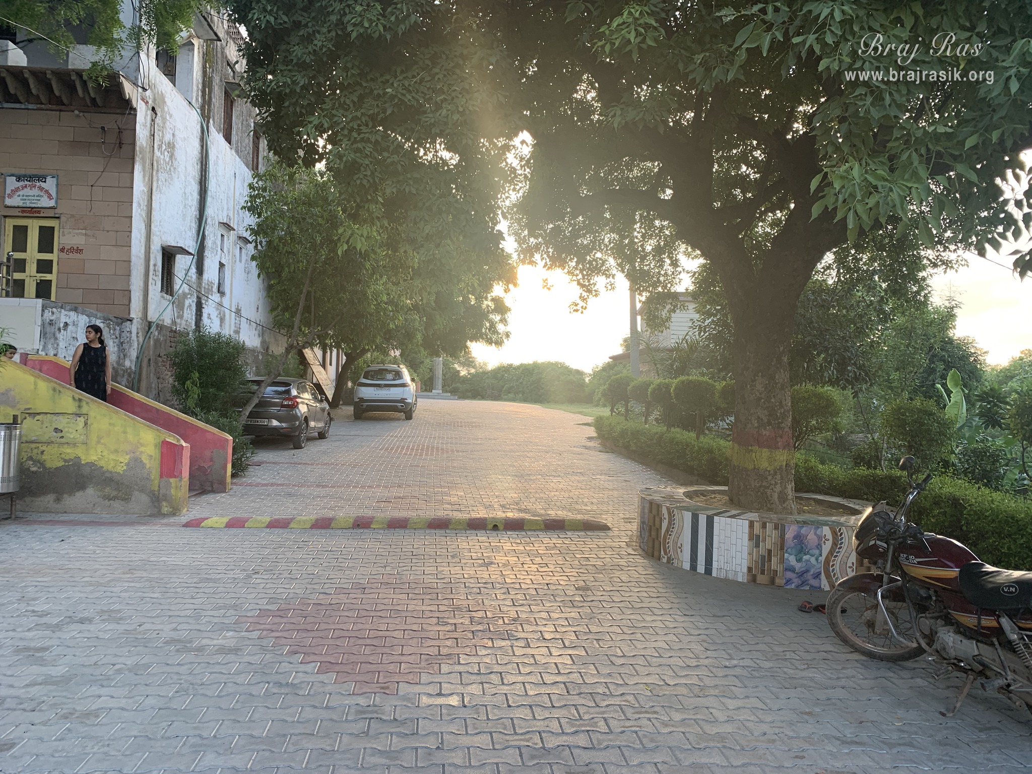 Surrounding view of the birthplace of Shri Hita Harivansh Mahaprabhu in Baad Gram, Mathura.