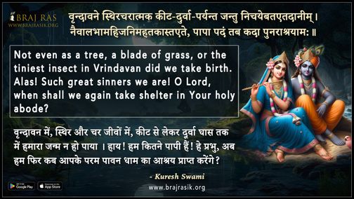 Vrindavane Sthiracharaatmak Keet-Durva - Sri Kuresh Swami