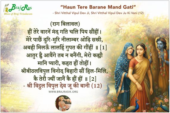 Hau Tere Varane Mand Gati - Shri Vitthal Vipul Dev Ju Ki Vani (12)