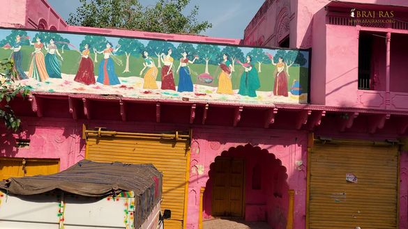 Shri Vanshi Ali's Bhajan & Samadhi in Rangeeli Gali, Barsana